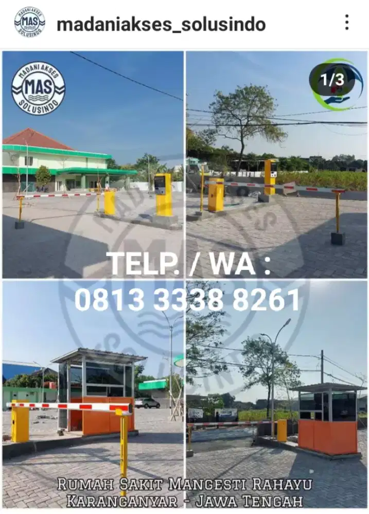 PORTAL OTOMATIS-PALANG PARKIR OTOMATIS-BARRIER GATE