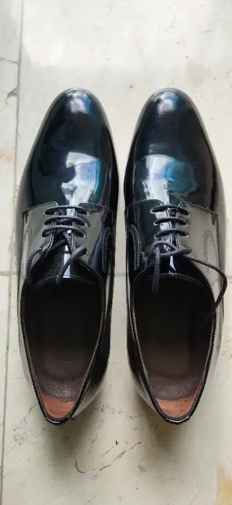 Sepatu Kulit Paten asli import turki size 42