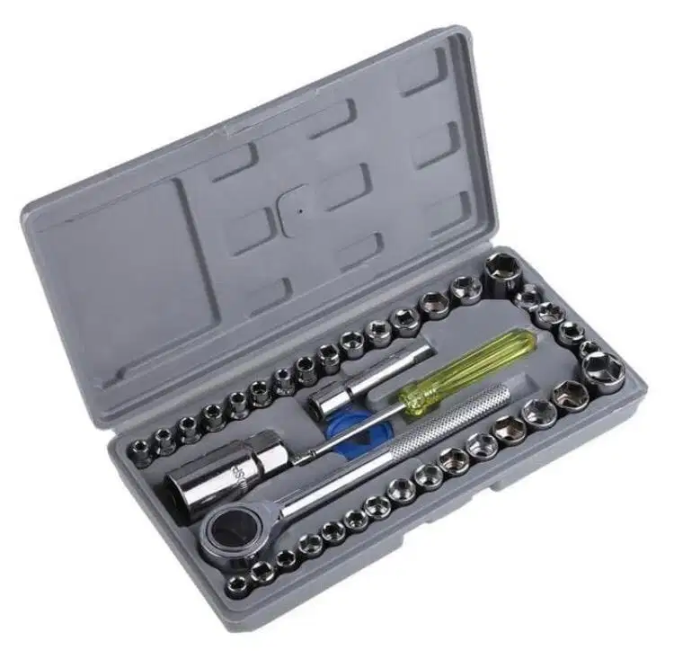 Toolkitt Set Kunci2 Shock 40pcs ORANGE High Quality