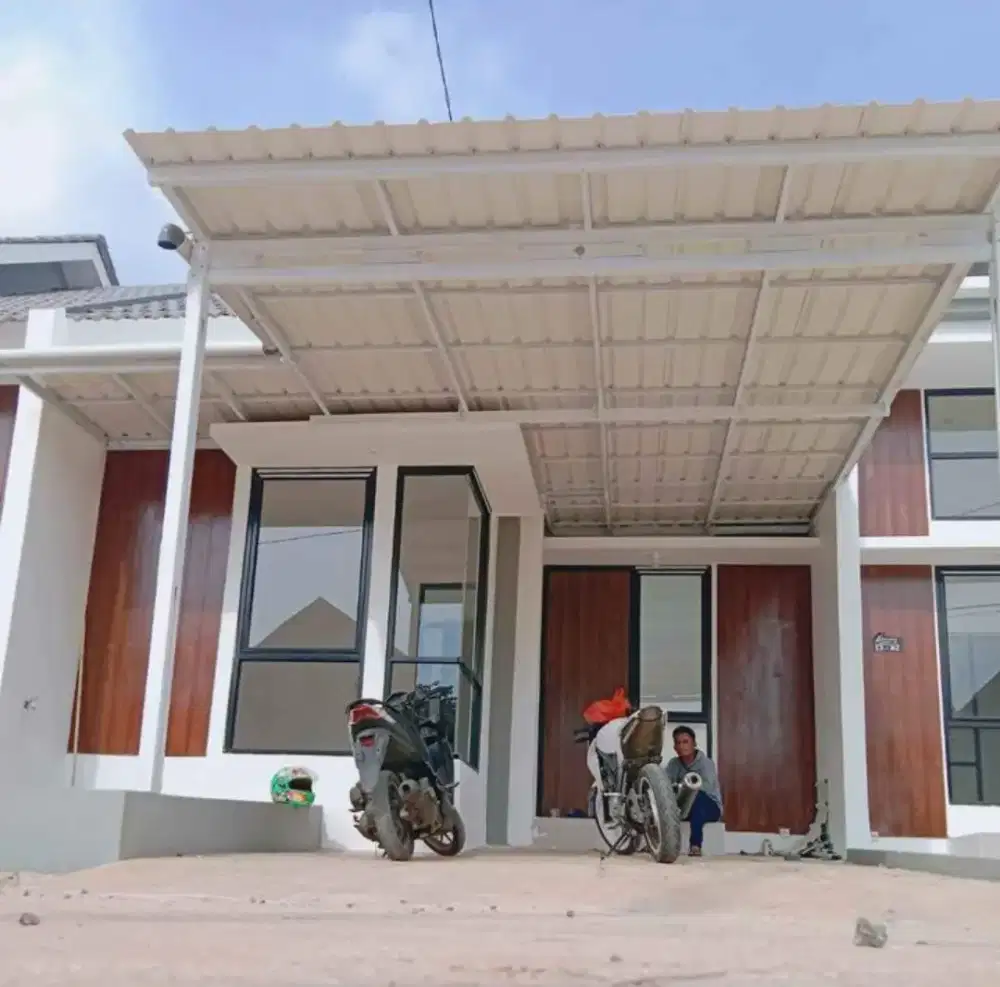 Melayani pemasangan kanopi baja ringan rumah