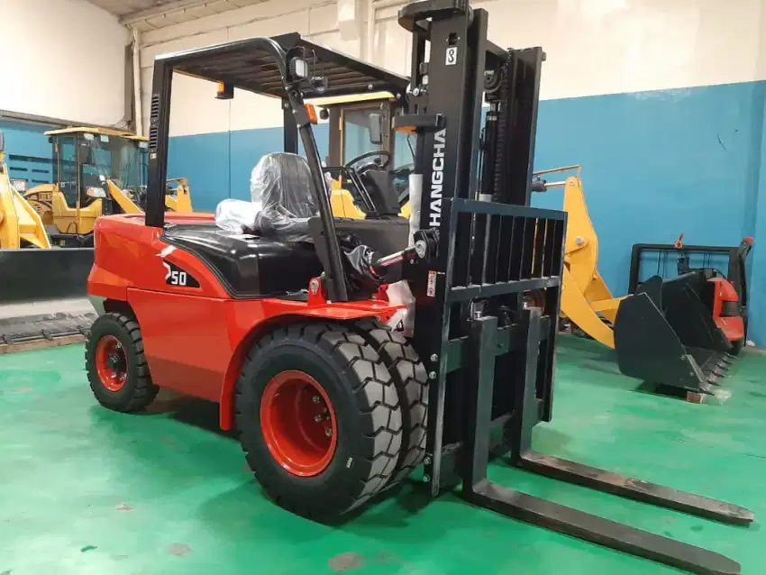 Forklift Hangcha Diesel 5 Ton Baru dan Bergaransi