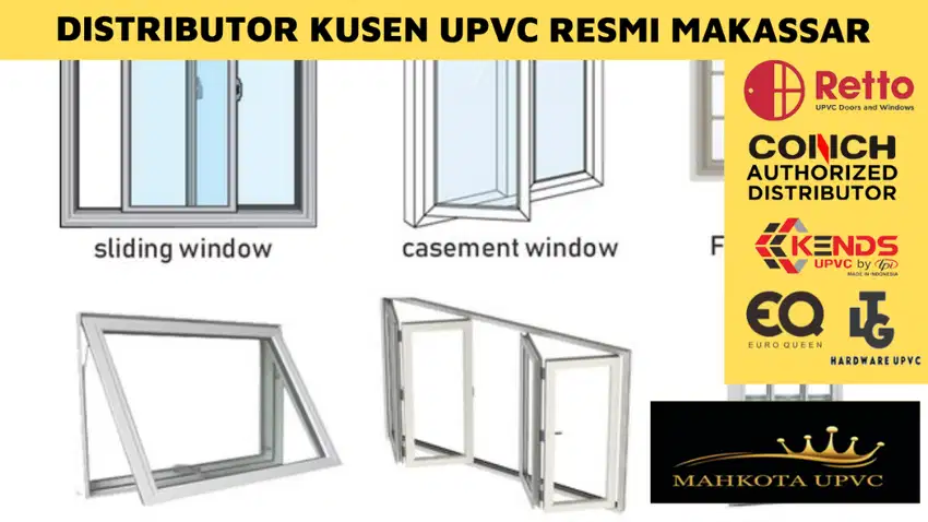 harga pintu utama upvc Makassar