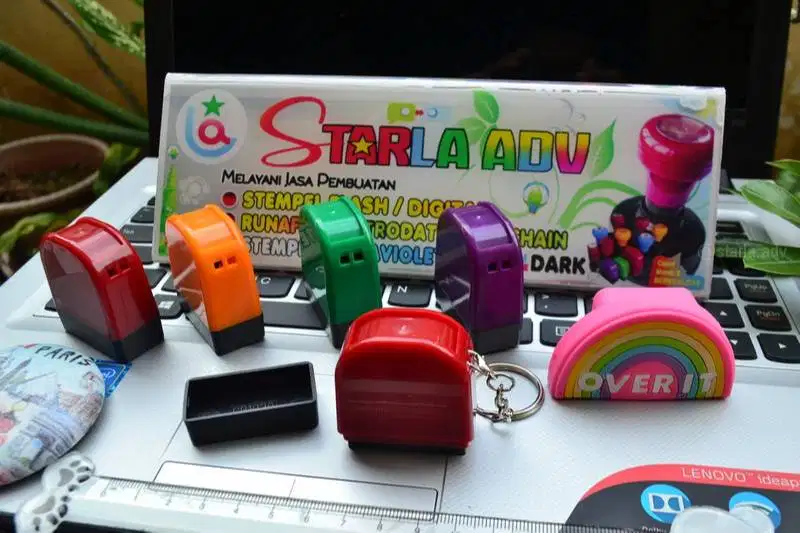Cetak Stempel Cukup WA Saja 10 Menit Jadi Stamp Bisa Di Gosend