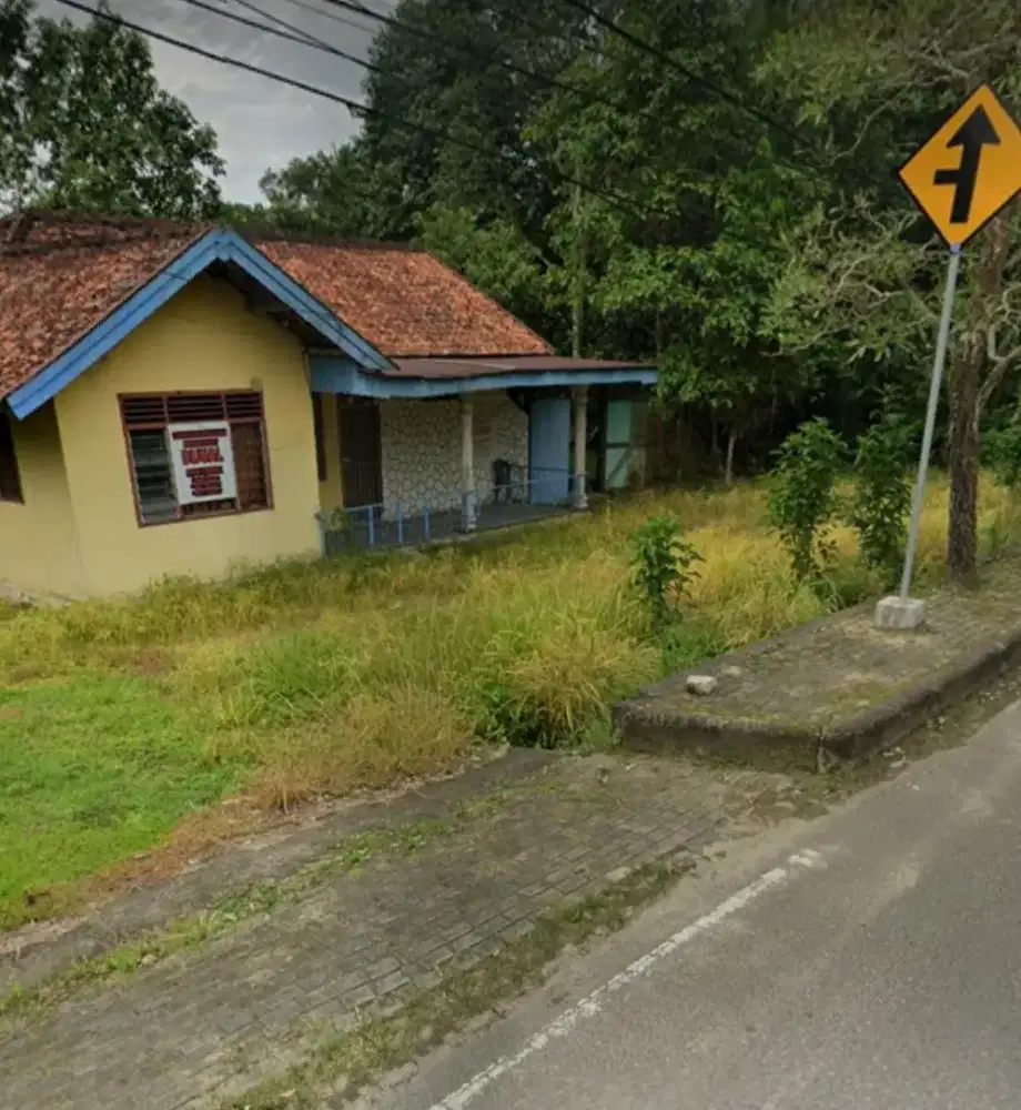 Di Jual Tanah lokasi pinggir jl raya pangkalpinang muntok bangka barat