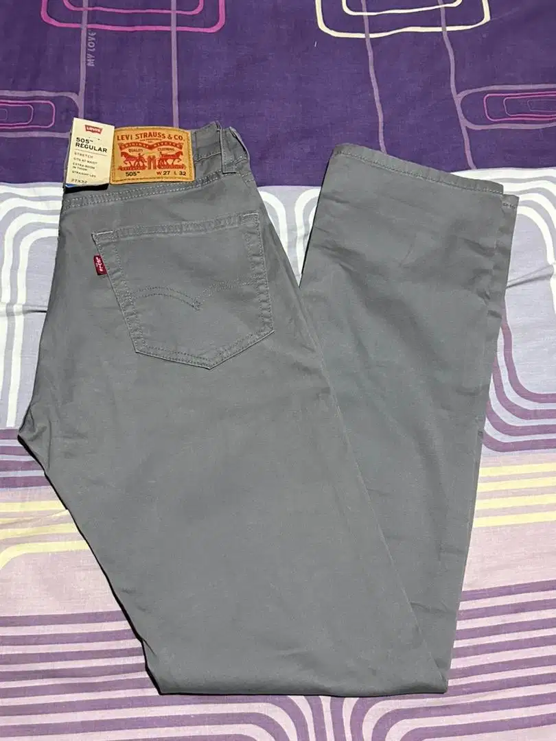 Celana levis chinos 505 reguler size 27 original