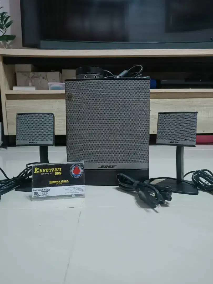 [ORIGINAL] BOSE COMPANION 3 seri 2/ii multimedia speaker computer 5/50