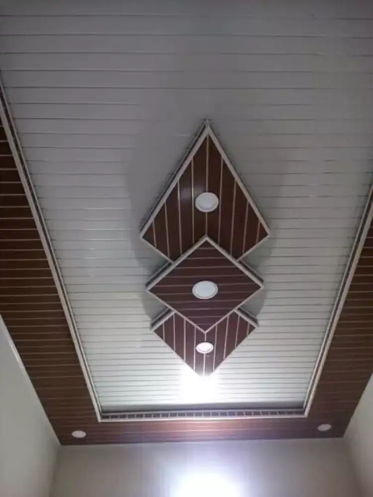 Gibsum modern plafon pvc