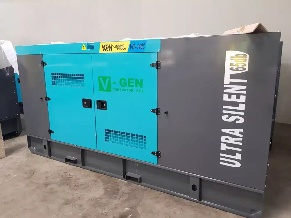 GENSET BARU CUMMINS 150 KVA OPEN SILENT READY
