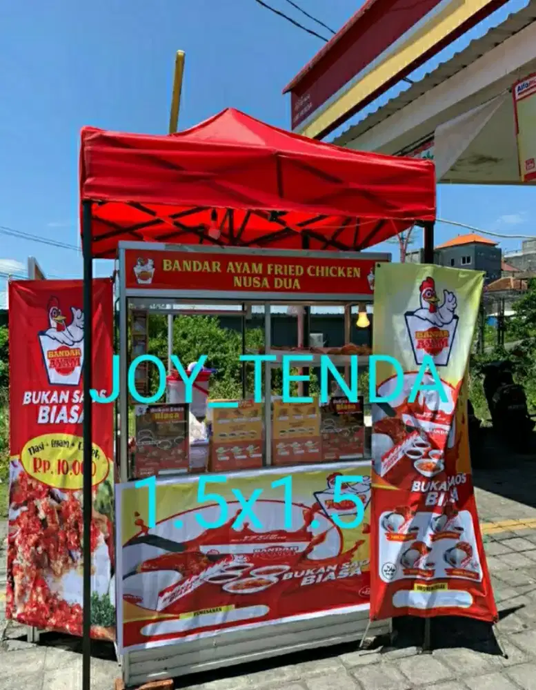 Tenda lipat praktis jual sewa