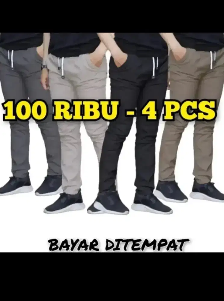 Paket celana panjang cowok