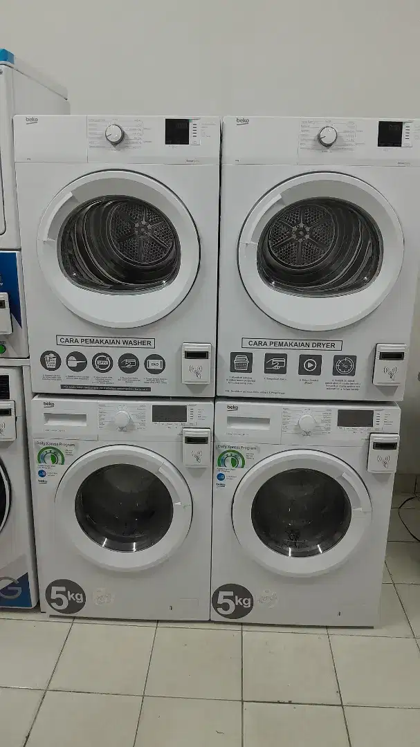 Paket Mesin Laundry Beko Koin Tapcard Paket Laundry Koin Tapcard