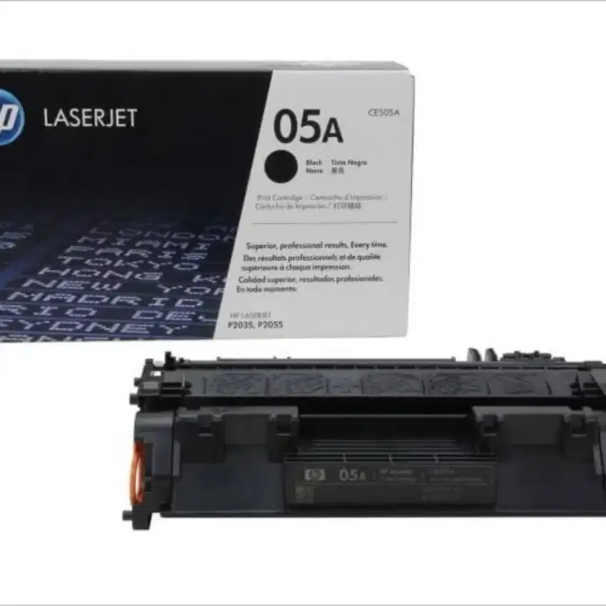 Di cari toner laserjet bekas tipe 05a