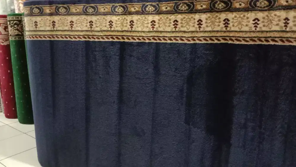 Karpet masjid turki warna biru terbaru