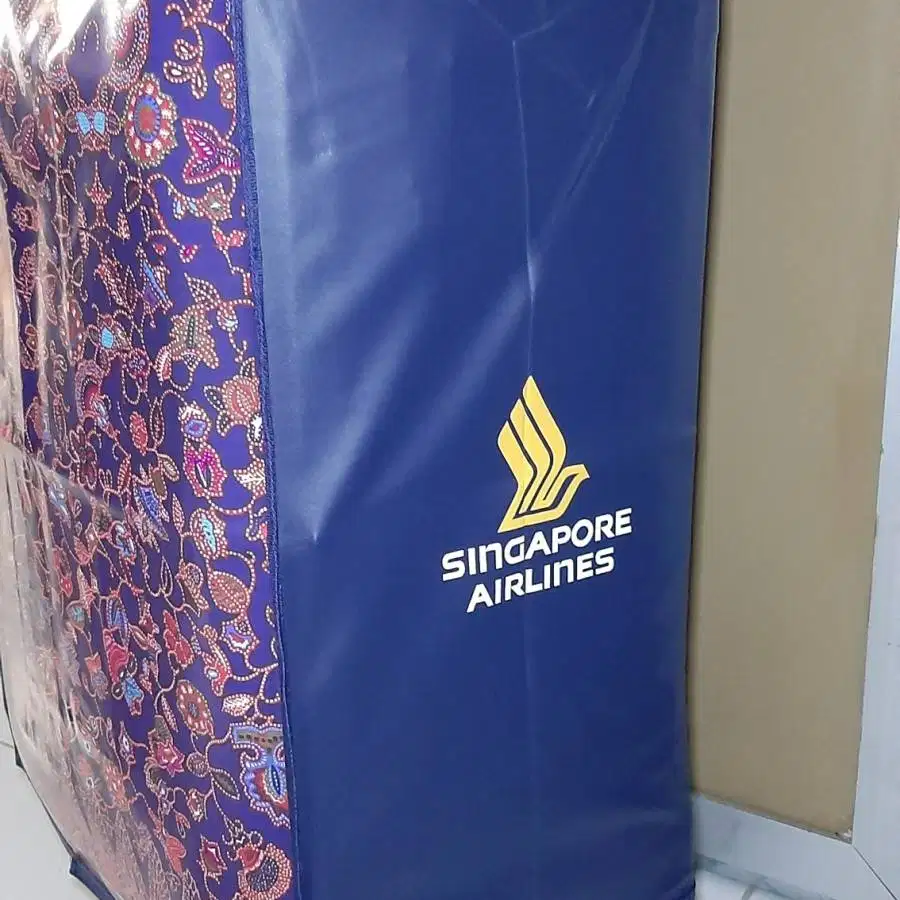 Luggage Cover Sarung Pelindung Koper Batik Singapore Airlines 28