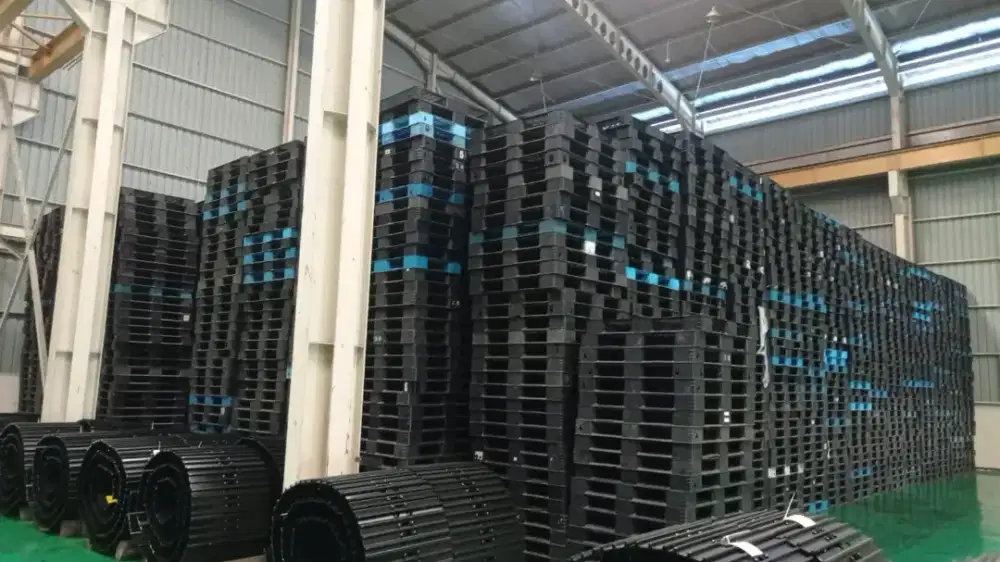 Pallet plastik bekas & baru