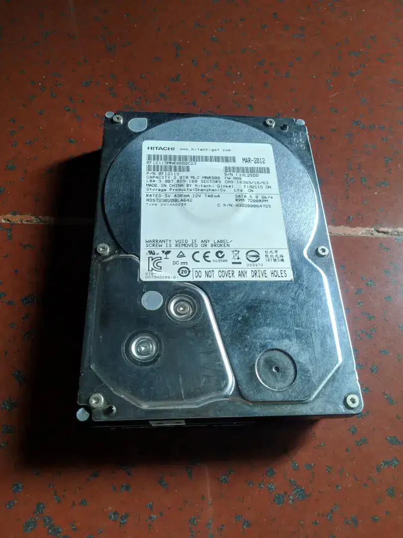 SEAGATA baracudai hardisk 2 tera good kuality