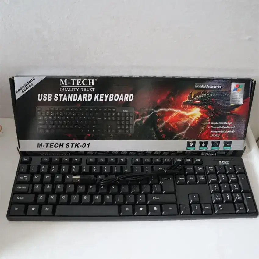 Keyboard m tech baru