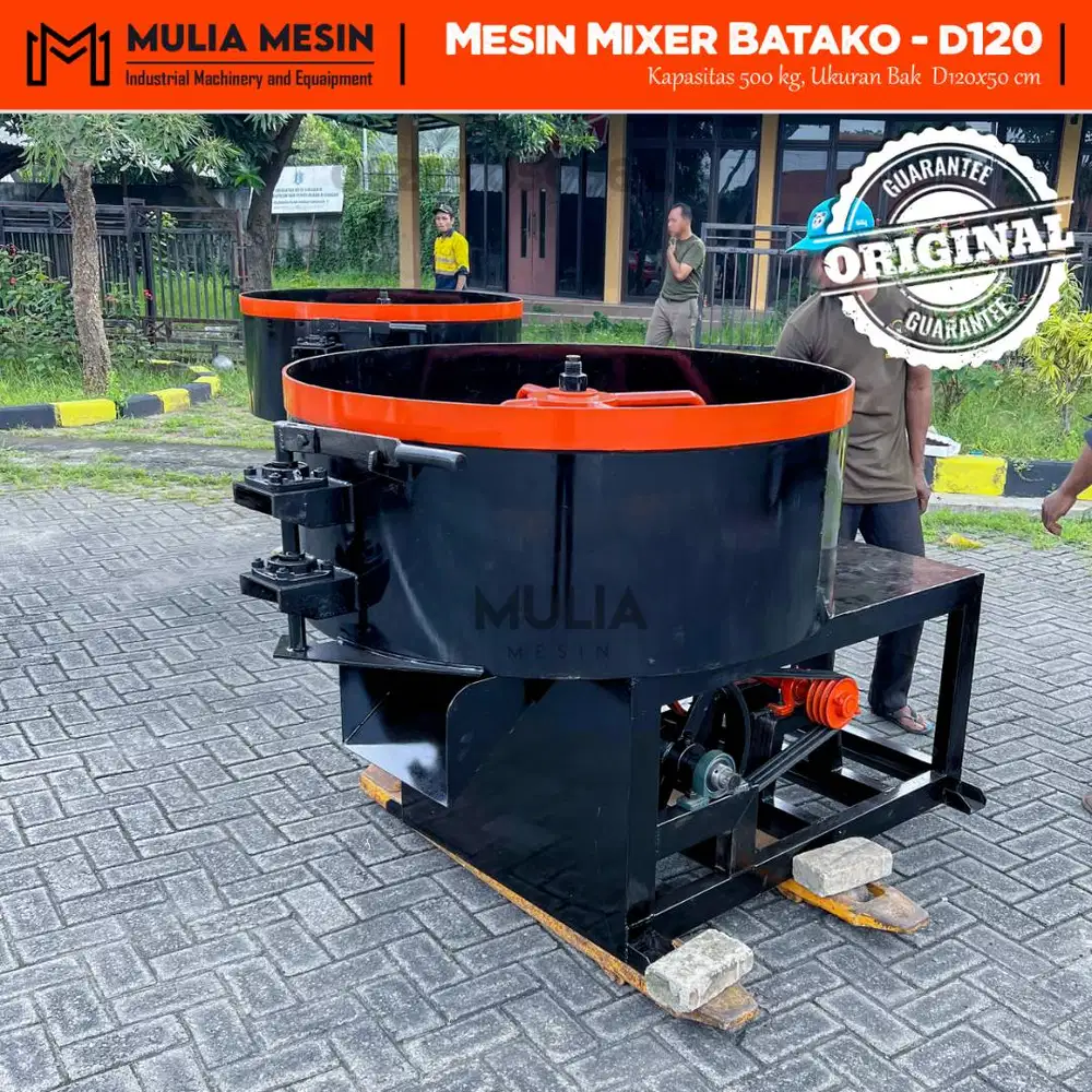 Mesin Mixer Batako dan Paving Ready