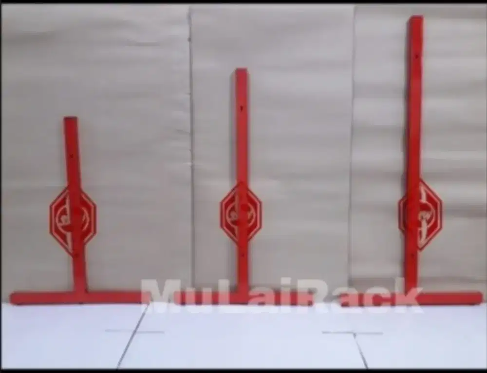 Tiang Double (T) u. Rak Supermarket T.150 kaki L.45cm