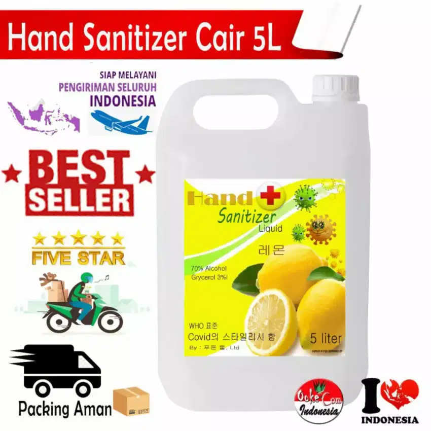 Handsanitizer cair 5 liter