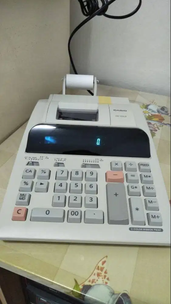 Kalkulator Casio Heavy Duty Printer DR120LBWE