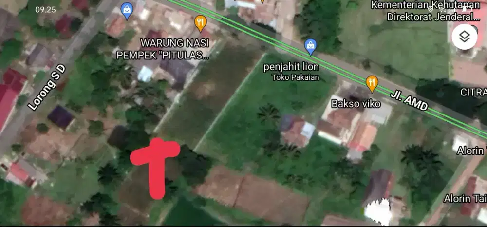 Tanah Dijual di Talang Jambe