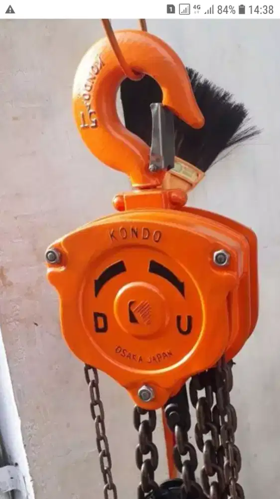 Jual chain blok 5ton
