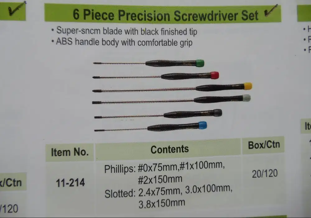 Obeng Set 11-214 Sellery