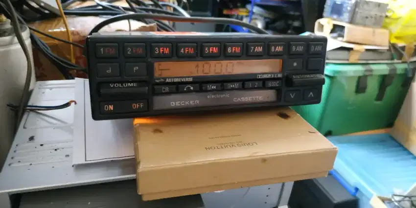 Tape radio becker vintage modif bluetooth