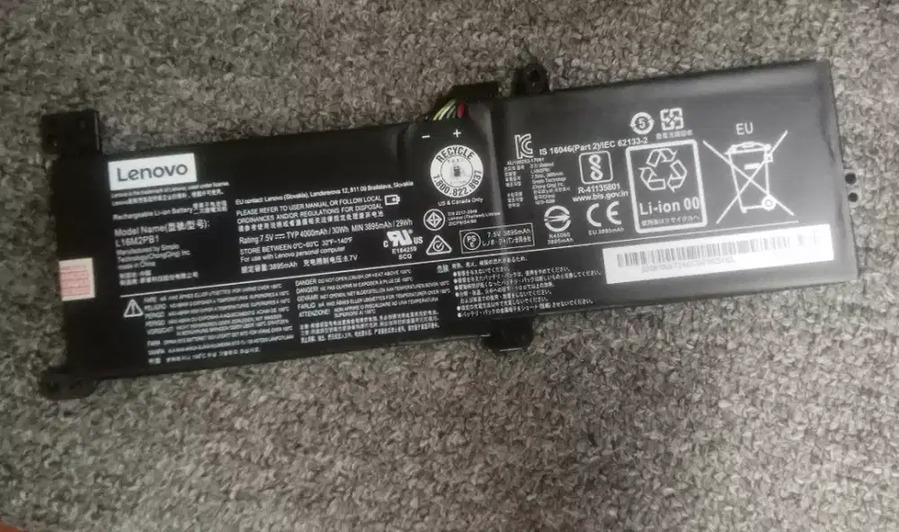 baterai laptop lenoovoo