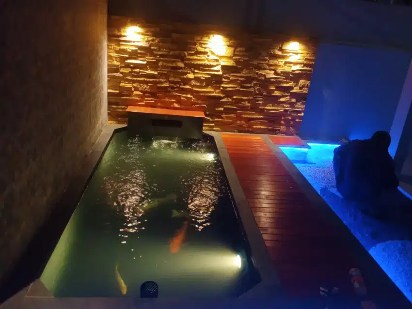 Kolam ikan minimalis
