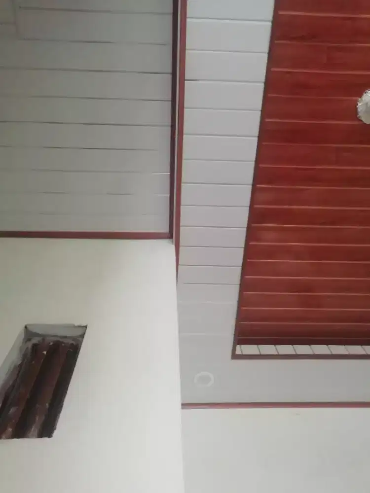 Plafon gipsum dan pvc