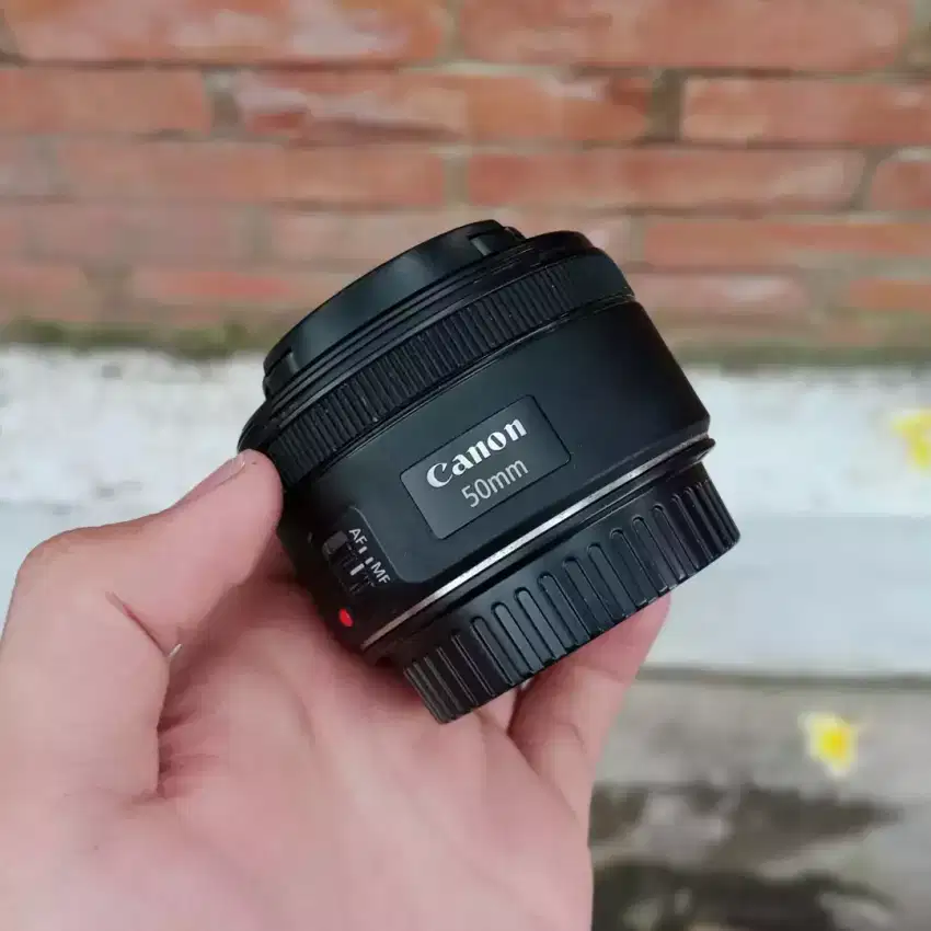 Lensa Fix Canon 50mm STM F1.8 Normal Murah