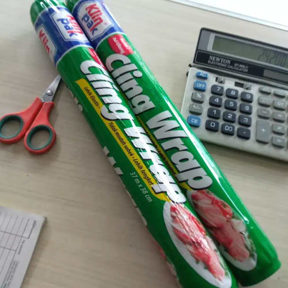 plastik wrapping makanan elastis clingwrap 38cmx37m