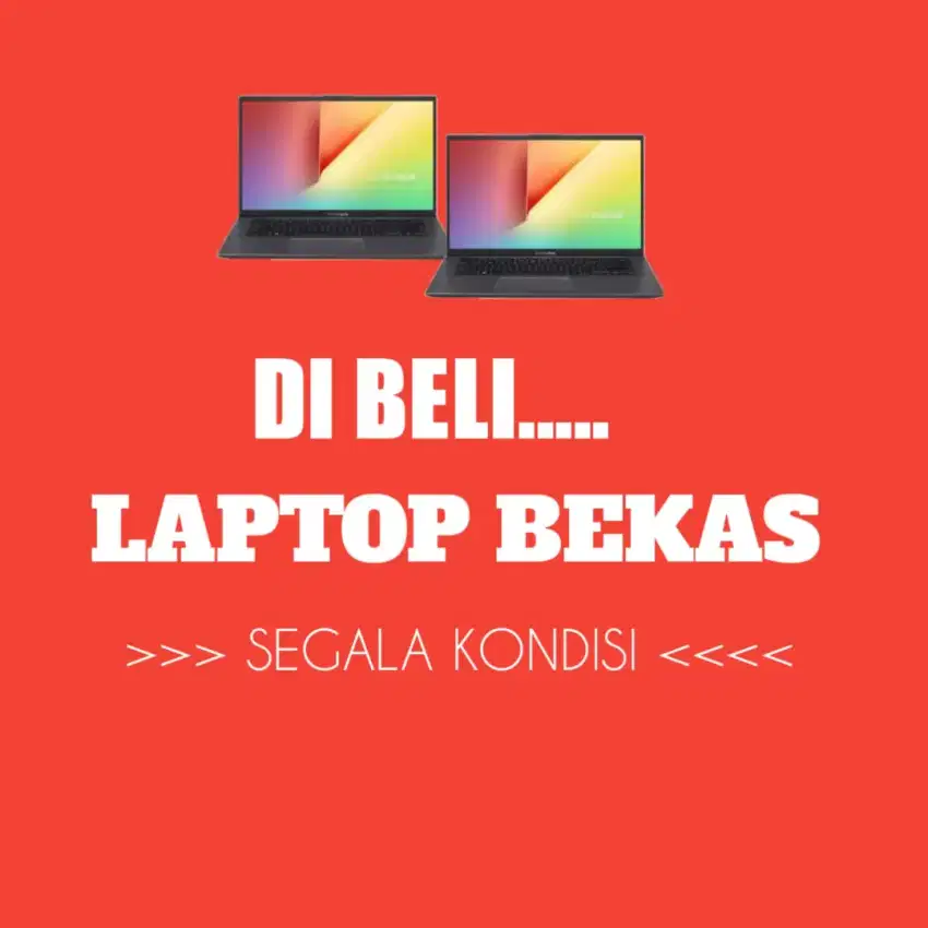 Dibeli Laptop segala Merk