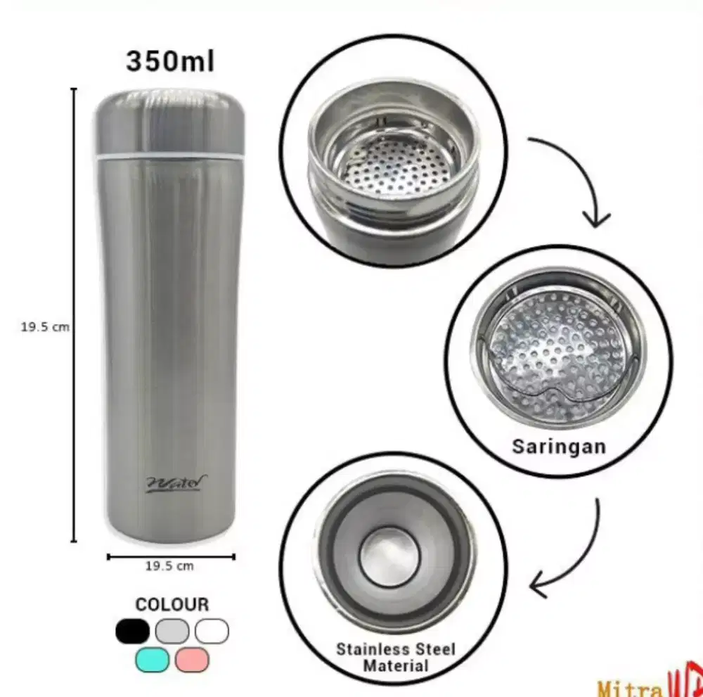 Termos tumbler stainless