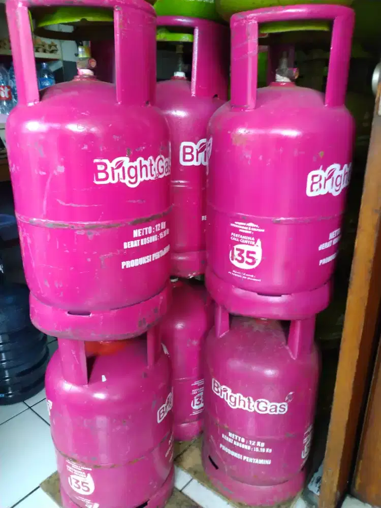 LPG Tabung BrightGas 12 Kg Full Isi Rawamangun
