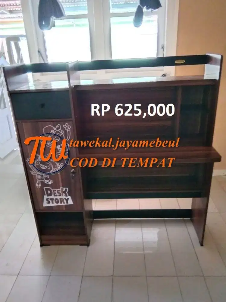 MEJA BELAJAR MINIMALIS MEJA BELAJAR KARAKTER MEJA TULIS MEJA SERBAGUNA