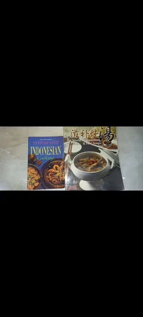 Dijual cepat buku resep chinise food