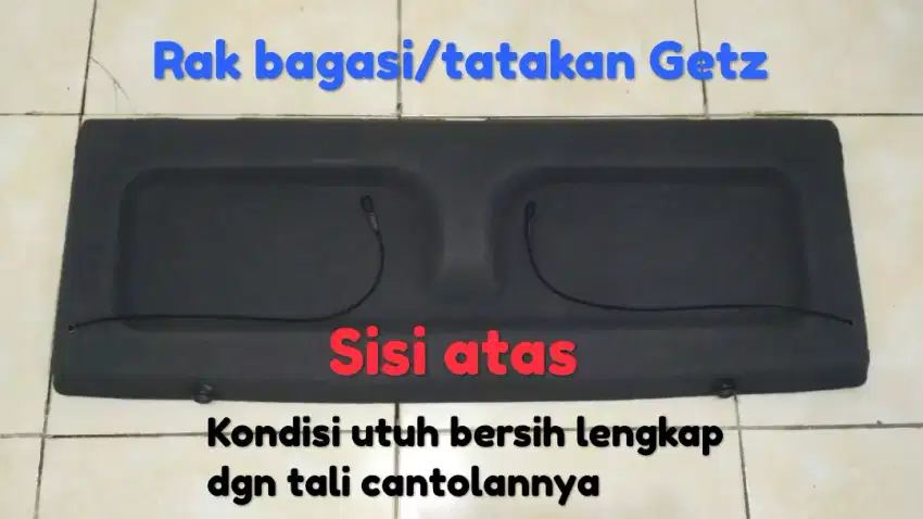 Rak bagasi/tatakan belakang jok Hyundai Getz original orisinil