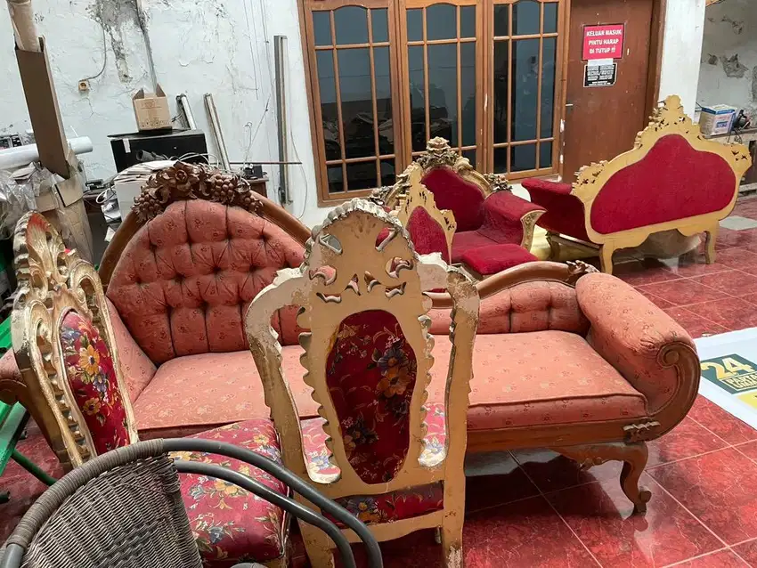 Jual sofa kursi bekas