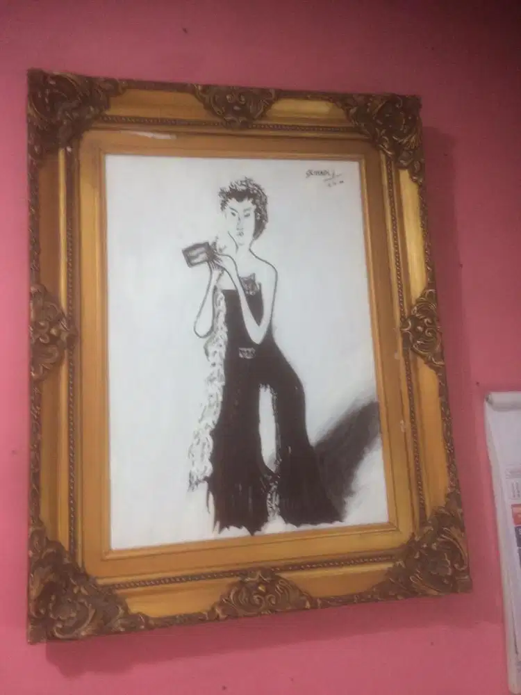 Lukisan lawas sangat antik