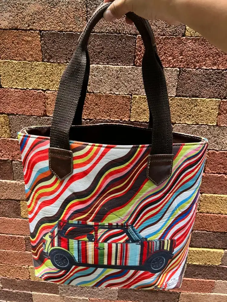 Tas paul smith kanvas kulit