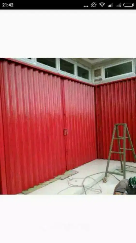 Rolling door dan folding gate besi