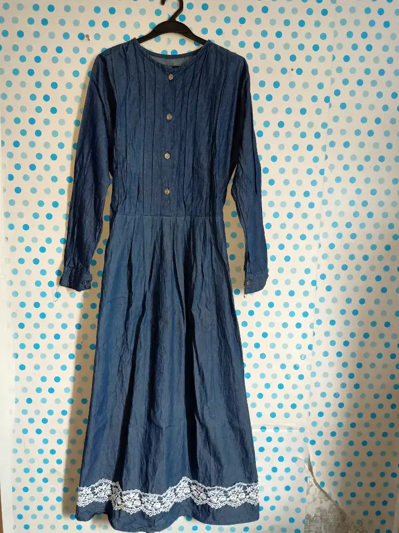 Gamis jeans Preloved