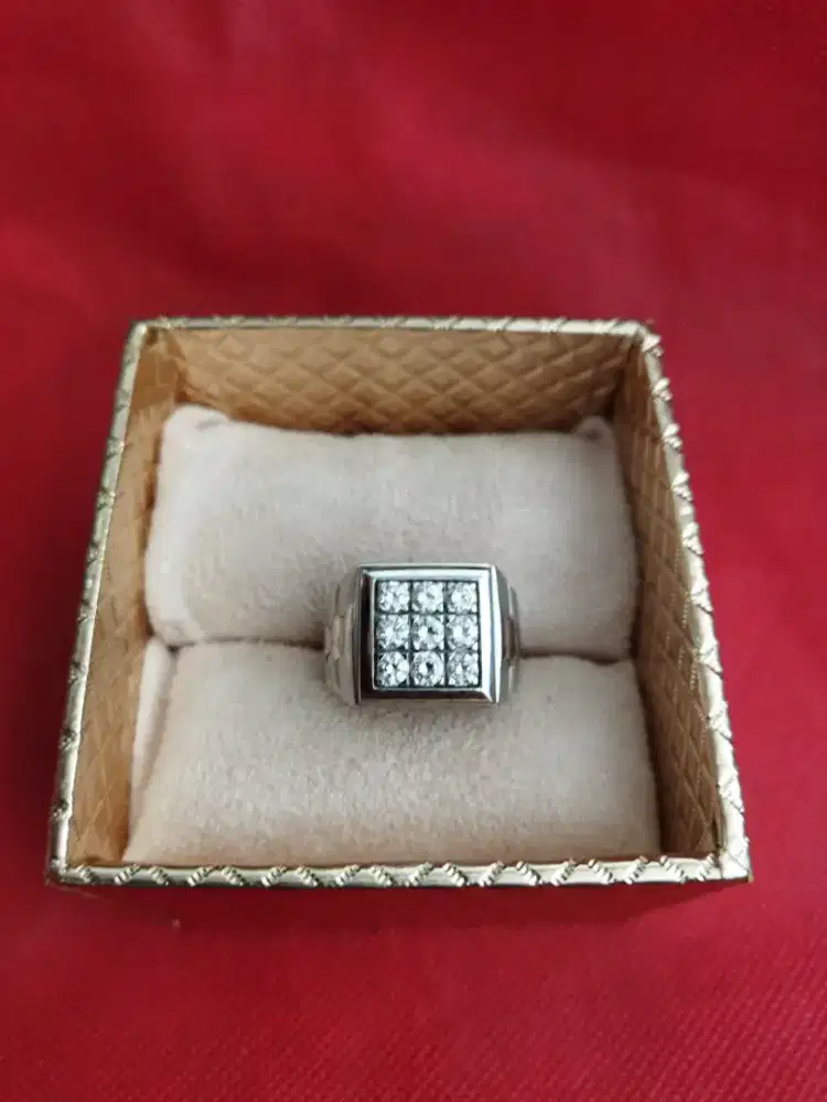 Cincin Eropa Pria Berlian Mata 9 Rolex Kode 023