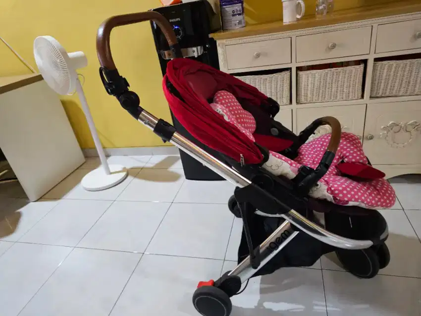 Stroller Oyster Gem Red Preloved