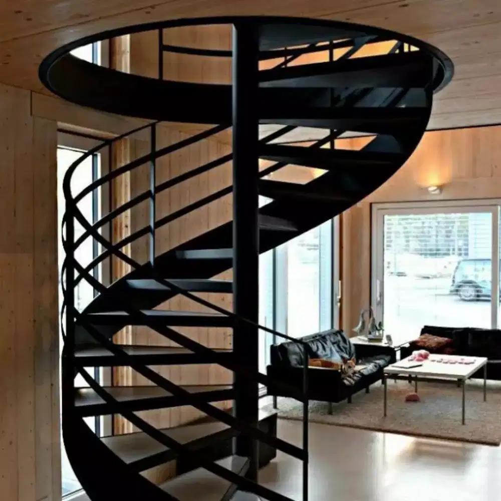 tangga putar minimalis modern