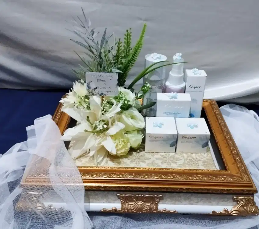 Hantaran pernikahan beragamjual kotak hantaran 1set sama tutupnya