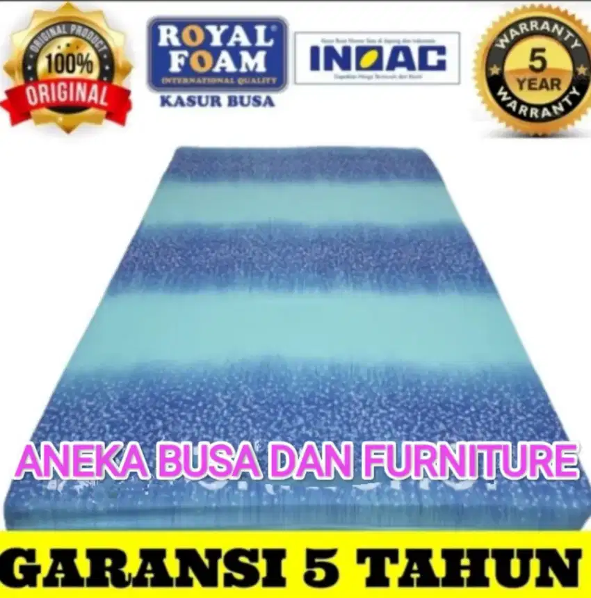 Kasur Busa Super Inoac Royal Tebal 10cm - Garansi 5thn /Kasur Koskosan